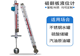 不銹鋼磁翻板液位計(jì)